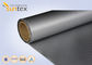Grey Color Fiberglass Silicone Coated Glass Fabric Insulation Jacket External Material