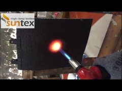 고온 섬유 흑연-유리섬유 천