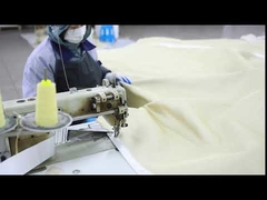 선텍스 방화 커튼의 봉제 공정