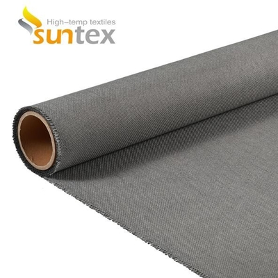 Red Fire Resistant Silicone Coated Glass Cloth Fabric For Hvac System Duct Connector