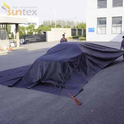 CE Certified EV Fire Blanket with 550℃/1000℃ Thermal Resistance for Oxygen Deprivation Fire Control