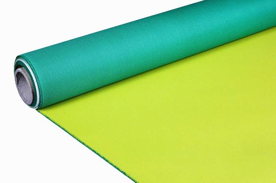 Fire Resistant PU Coated Fiberglass Fabric 460gsqm Thermal Insulation