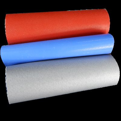 Flexible Silicone Coated Fiberglass Fabric with 1 / 1.2 / 1.5 Meter Width and 50 m / 100 m Roll Length for High Temperature Applications