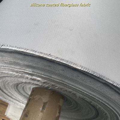 Double Sides Fireproof Silicone Fiberglass Fabric High Temperature Thermal Insulation Silicone Coated Fiberglass Cloth