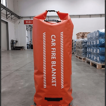 EV Fire Blanket 550℃/1000℃ Thermal Resistance Gray
