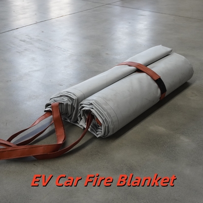 EV Car Fire Blanket Gray 550℃ Thermal Resistance