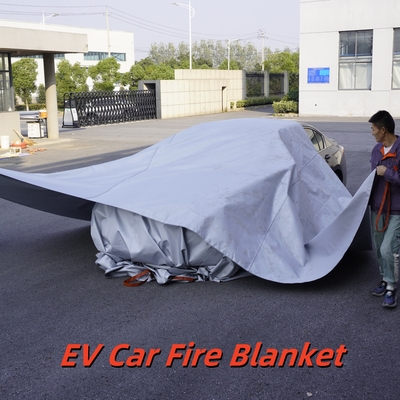 EV Fire Blanket 550℃/1000℃ Thermal Resistance Gray