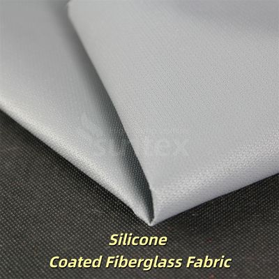 Water Repellent Anti-Aging Silicone Coated Fiberglass Fabric with Good Mechanical Properties for Industrial Use