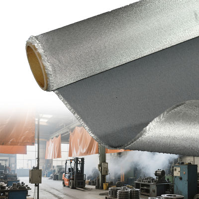 Fire Retardant Silicone Coated Fiberglass Fabric with Enhanced Durability and Double Sided Coating for High Temperature Applications