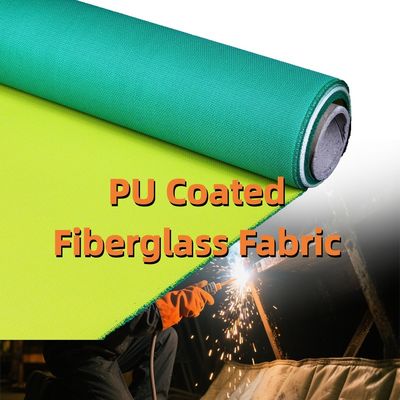 Durable 460 g/sqm 0.41 mm Fireproof Fiberglass Welding Blanket with High Temperature Resistance