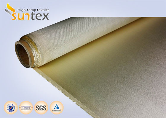 High Temperature Resistance Alkali Free 600gsm Silica Coated Fiberglass Fabric for Expansion Joints