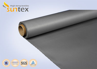 High Strength Tear Resistant Silicone Coated Fiberglass Fabric with Temperature Resistance -50°C to 500°C for Industrial Covers