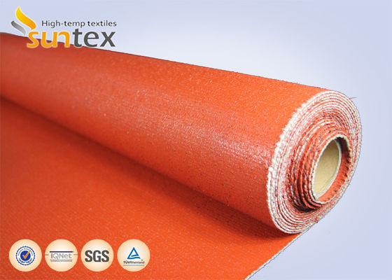 Fireproof Silicone Coated Fiberglass Fabric - High Temperature Resistant