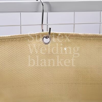 Suntex Fire Resistant Welding Blanket - 100% Fiberglass 550°C Heat Resistant for Shipbuilding & Construction