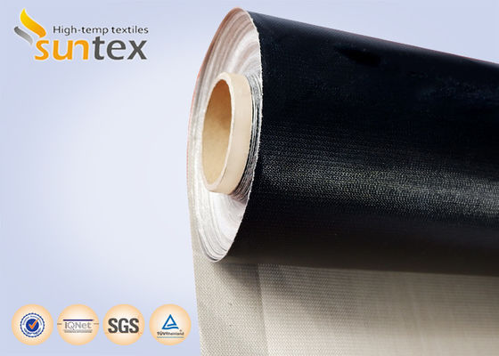 PTFE Coated Fiberglass Fabric with Excellent Fire Resistance, Chemical Durability and 550℃ Temperature Resistance for Thermal Insulation