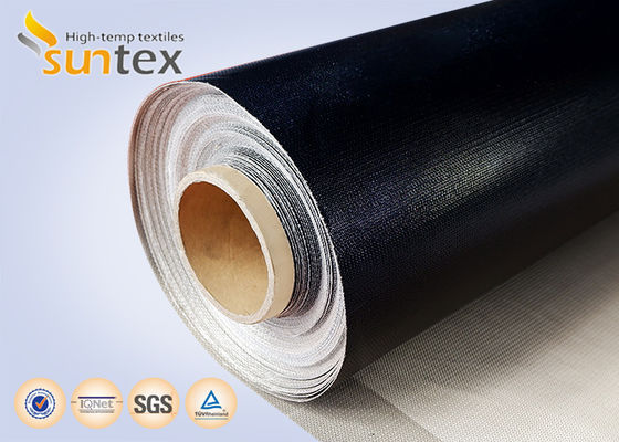 PTFE Coated Fiberglass Fabric with Excellent Fire Resistance, Chemical Durability and 550℃ Temperature Resistance for Thermal Insulation