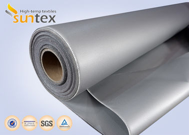 Anti-Corrosion And Fireproof Silicone Fabric Corrosion & Fire Resisting Silicone Coated Fiberglass Cloth Composite Material