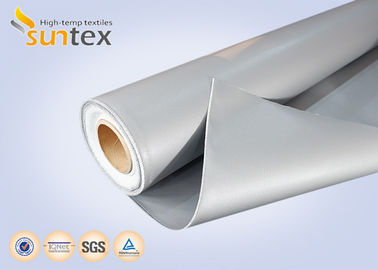 Anti-Corrosion And Fireproof Silicone Fabric Corrosion & Fire Resisting Silicone Coated Fiberglass Cloth Composite Material