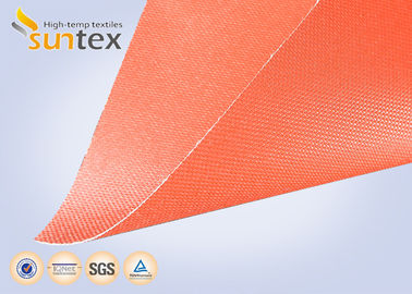 High Temperature Silicone Fabric Fire Resisting Silicone Coated Fiberglass Cloth Fire-Resistant Fiber Fabric