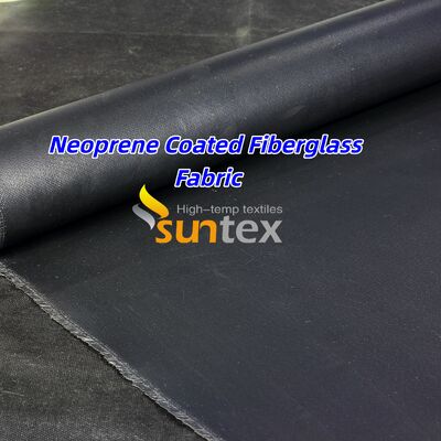 High Temperature Resistance Chemical Resistant Flame Retardant Neoprene Coated Fiberglass Fabric for Industrial Applications
