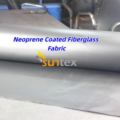 High Temperature Resistance Chemical Resistant Flame Retardant Neoprene Coated Fiberglass Fabric for Industrial Applications