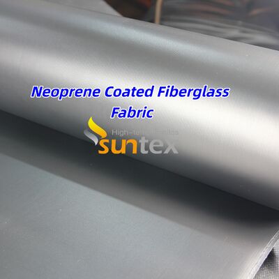 High Temperature Resistance Chemical Resistant Flame Retardant Neoprene Coated Fiberglass Fabric for Industrial Applications
