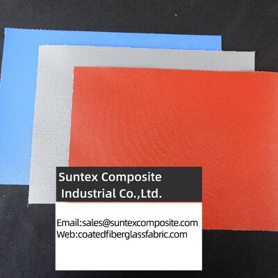 Heat-resistant E-glass Fireproof Double-sided Silicone Coated Fiberglass Fabric for Industrial Applications