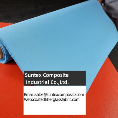 High Temperature Resistance Fireproof Silicone Coated Fiberglass Fabric with Customizable Width