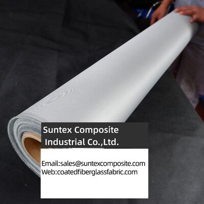 High Temperature Protection and Fire Resistance Silicone Coated Fiberglass Fabric with 4H Satin Weave