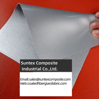 Custom Service Double Side Insulation High Temperature Resistant Silicone Coated Fiberglass Fabric