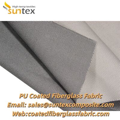 High Temperature Resistant Fire Resistant Polyurethane Coated Fiberglass Cloth for Fireproof Fabric