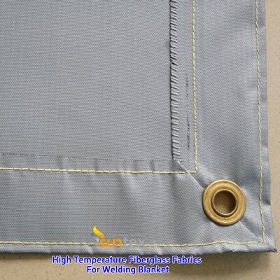 Heavy Duty Fiberglass Welding Blanket - 550°C Heat Resistant, Acrylic Coated Fire Blanket in Customizable Sizes