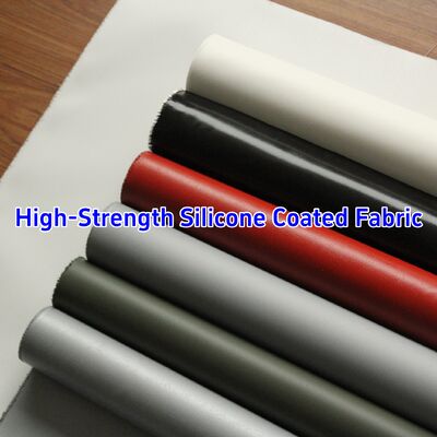 Alkali Free Fireproof Silicone Coated Fiberglass Fabric 590 g/sqm for Heat Resistant Insulation
