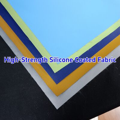 590 g/sqm 0.45 mm Thickness Silicone Coated Fiberglass Fabric With -50℃ to 550℃ Standing Temperature