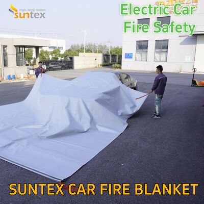 Cross Border Car Fire Blanket Portable High Temperature Resistant and Flame-retardant Fiberglass