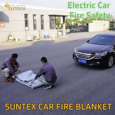  Bulk Discount CE Approved High Silica Fire Protection Garage Fire Safety Blanket EV Fire Blanket 