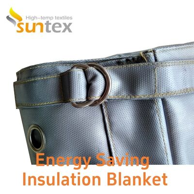 Custom Removable Thermal Insulation Covers - High Temperature Resistant Industrial Heat Insulation Blankets for Pipes, Valves, Machinery