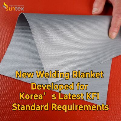 Welding Fire Blanket Industrial High Temperature Resistant Fiberglass Fire Blanket for Workshop Welding Safety