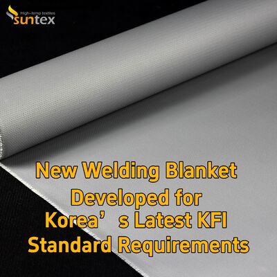 Welding Fire Blanket Industrial High Temperature Resistant Fiberglass Fire Blanket for Workshop Welding Safety