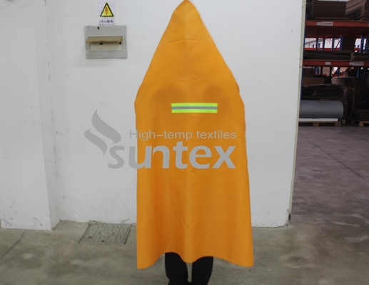 불연성 가면, 불연성 케이프, 불연성 두건 모양 가면, 화재긴급상황 생존 안전 포괄적 풀 바디 보호