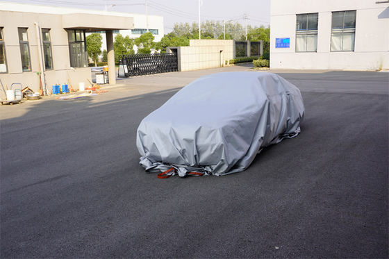 Gray Color EV Car Fire Blanket with 550℃/1000℃ Thermal Resistance and Oxygen Deprivation for Fire Safety