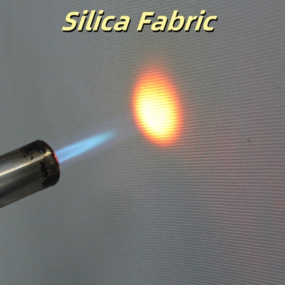 버미큘라이트 실리카 코팅 유리 섬유 직물 1200°C 내열