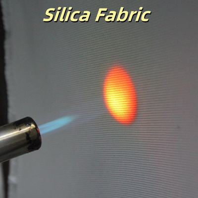 질석 코팅된 유리 섬유 직물 1200°C 내화성 620g/sqm