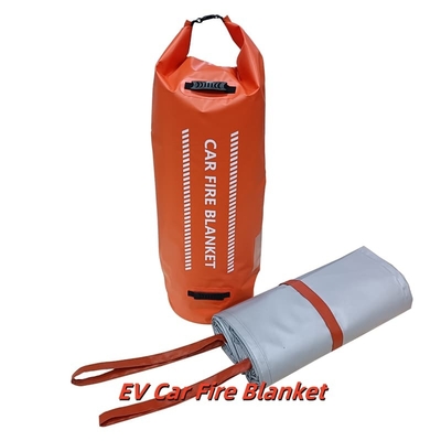 EV 차량 화재 담요 회색 550℃ 리튬 배터리 화재용 내열