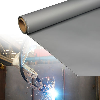 Double Side Fireproof PU Coated Fiberglass Welding Blanket with 1800C Temperature Resistance and Multiple Width Options