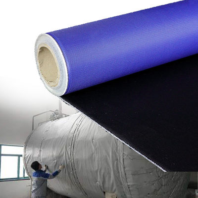 Abrasion Resistant PU Coated Fiberglass Fabric with Oil and Solvent Resistance in 1m to 1.55m Width