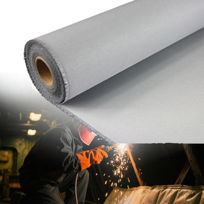 E-Glass High Silicone Coated Fiberglass Cloth with 50 m / 100 m Roll Length for Heat and Fire Resistance