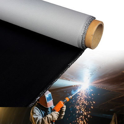 Heat Resistant and Abrasion Resistant PU Coated Fiberglass Fabric with 1m to 1.55m Width for Fireproof Applications
