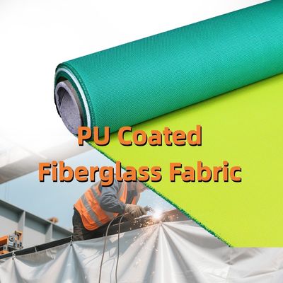 Durable 460 g/sqm 0.41 mm Fireproof Fiberglass Welding Blanket with High Temperature Resistance