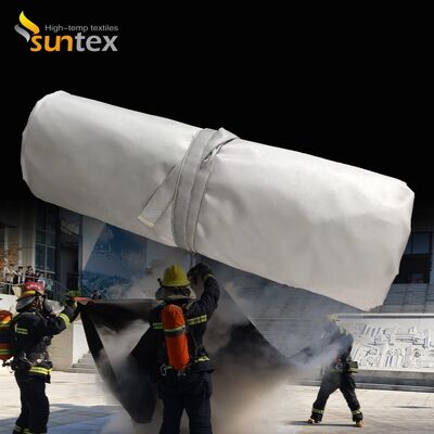 불 retardant EV 자동차 화재 방탄 550 °C/1000 °C 열 저항을 산소 결핍 화재 제어